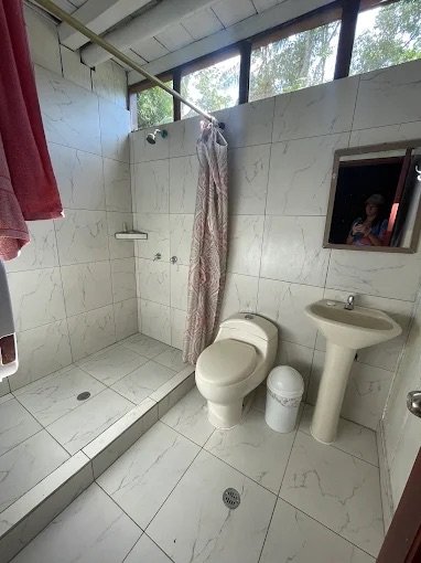 Shared room bathroom toilet